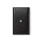 Montblanc Meisterstuck 198346 Key Holder Case 6 Rings Black Leather