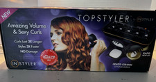NEW Topstyler by Instyler Rapid Heat Ceramic Styling Shells Hair Curlers Case