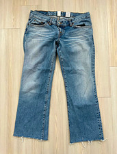 Lucky Brand Women’s Bootcut Dungarees Denim Jeans Sz 12 100% Cotton Made in USA