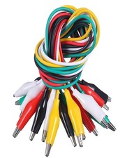 10 Pcs Crocodile Clips Small Alligator Clips Electrical Multimeter Test Leads