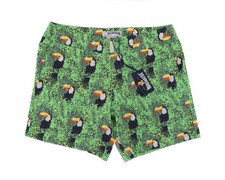 NWT VILEBREQUIN SWIM SHORTS Limited edition green toucans luxury XL