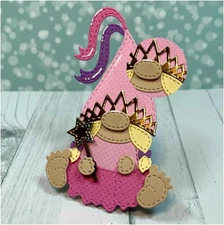 Gnomes Assemblies Metal Die Cuts, Christmas Gnomes Metal Cutting Dies Cut Ste...