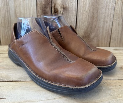 Josef Seibel Comfort Leather Shoes Size 10 / 41 Women's Brown
