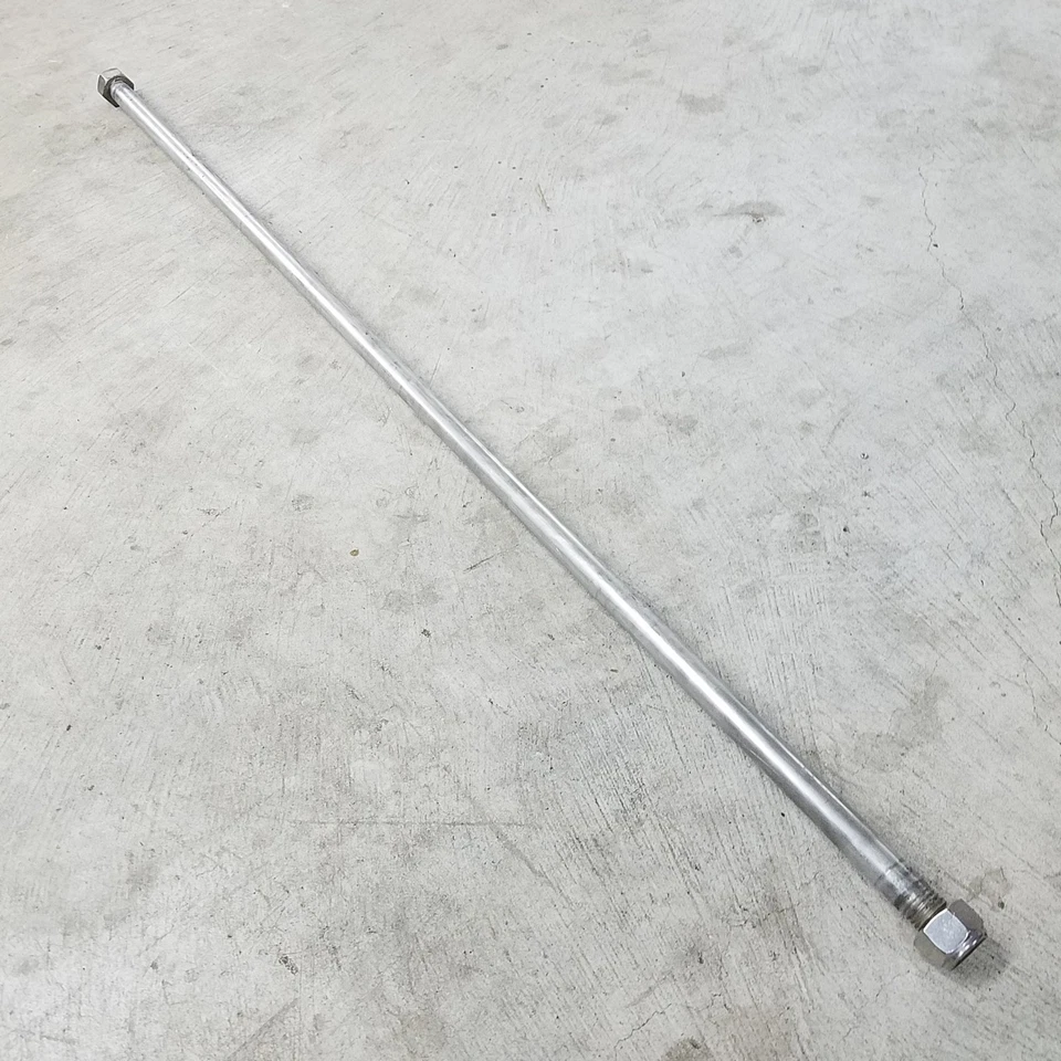 52" Length x 1" Diameter Stainless Steel Rod, One Side 1-1/2" Thread Length - Image 3 of 4