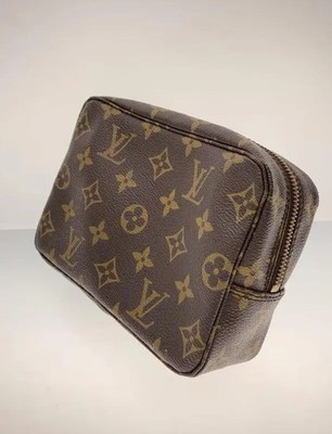 taki Louis Vuitton モノグラム ケース LOUIS VUITTON Monogram Trousse Toilette 18 Pouch M47526 LV Gently