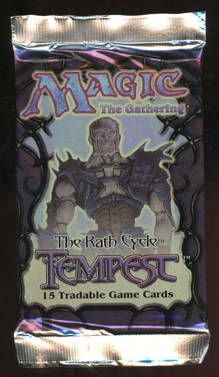 Magic: The Gathering Tempest Sealed Collectible Card Game Packs