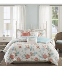 MADISON PARK 6 piece duvet cover set Queen