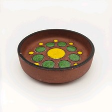 VIntage Hornsea Pottery Muramic Pin Dish John Clappison, Lancaster Vitramic 1974