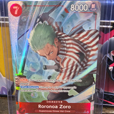 Bandai One Piece CCG Roronoa Zoro OP14-015 The Four Emperors AA Foil SR