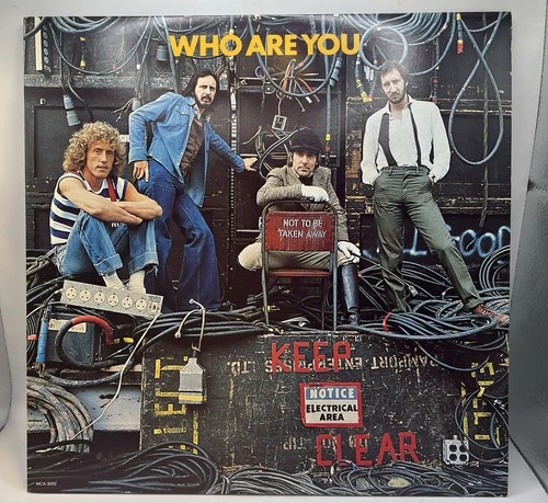 The Who - Who Are You, Red Vinyl LP Album from 1978 With Inner Sleeve