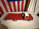 Tonka Ramp Hoist Vintage Pressed Steel Red & White Diecast Toy Truck