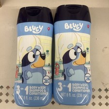 Bluey 3-in-1 Body Wash Shampoo  Conditioner  New Ltd Edition Lot Of 2