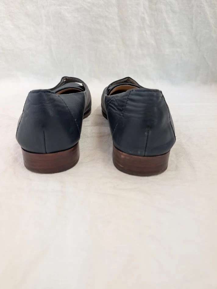 Louise et Cie Lo-Zanie Mocasines Zapatos Super Suave Azul Cuero Mujer Talla 8 SH6 Foto 4 de 4