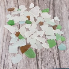 Genuine Sea Glass Surf Beach Tumbled Rockport Cape Cod MA New England 3.2oz L03