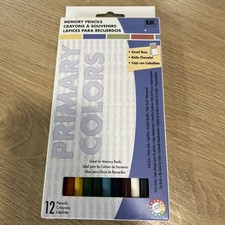 EK Success Primary Colors 12 Memory Pencils Scrapbooking New Extreme Quality VTG