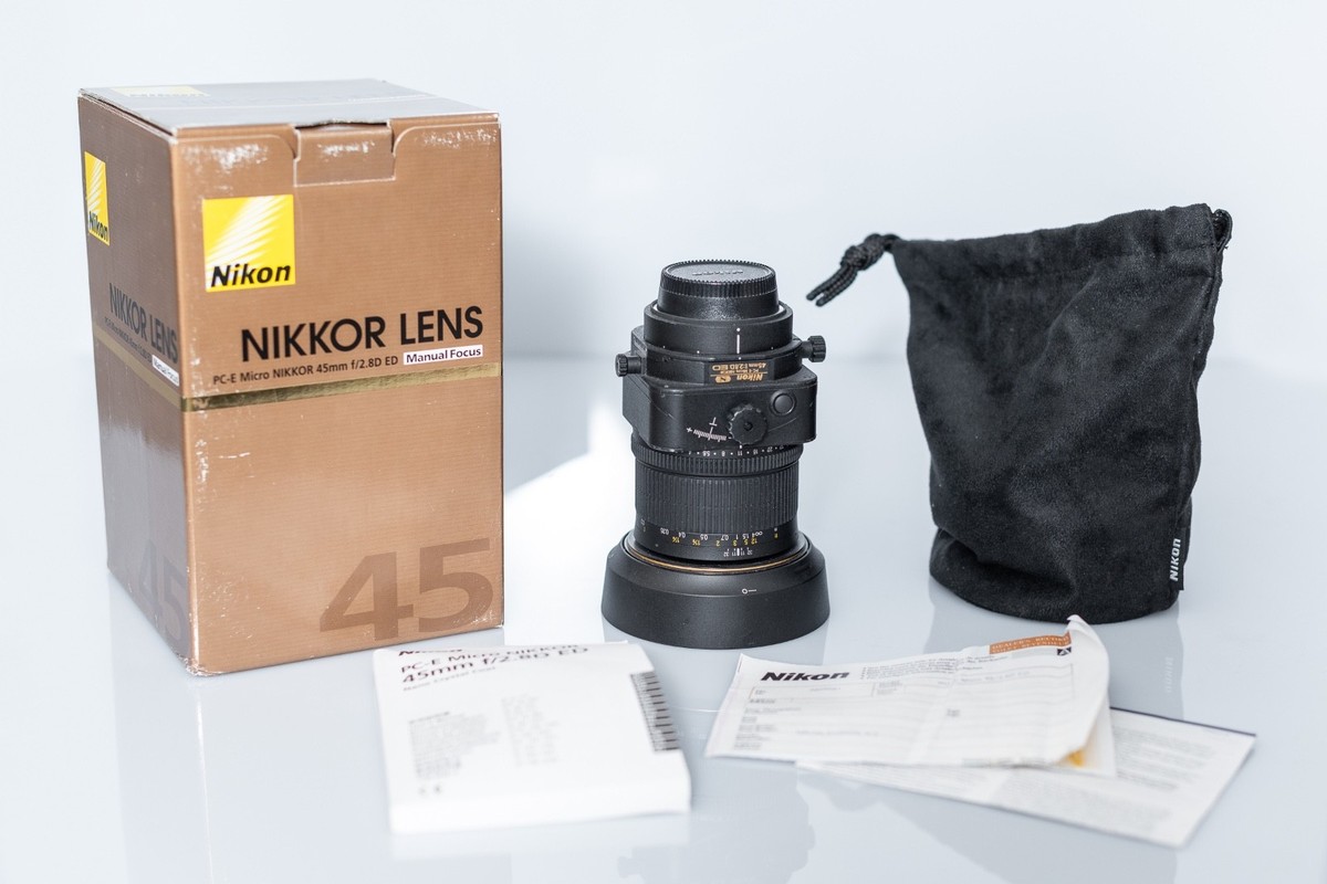 ■ほぼ新品■Nikon PC-E NIKKOR 45mm f/2.8D ED Nikon PC-E Micro NIKKOR 45mm f/2.8 ED Lens Tilt-Shift - Great lens