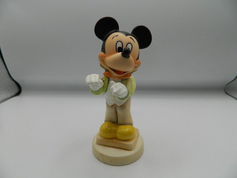 Goebel Disney Mickey Mouse Band Leader Conductor Signed