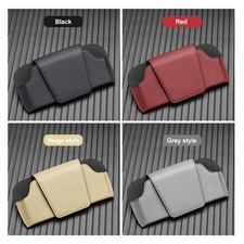 Car Sunglasses Holder Sun Visor Glasses Case Suede Protective Box