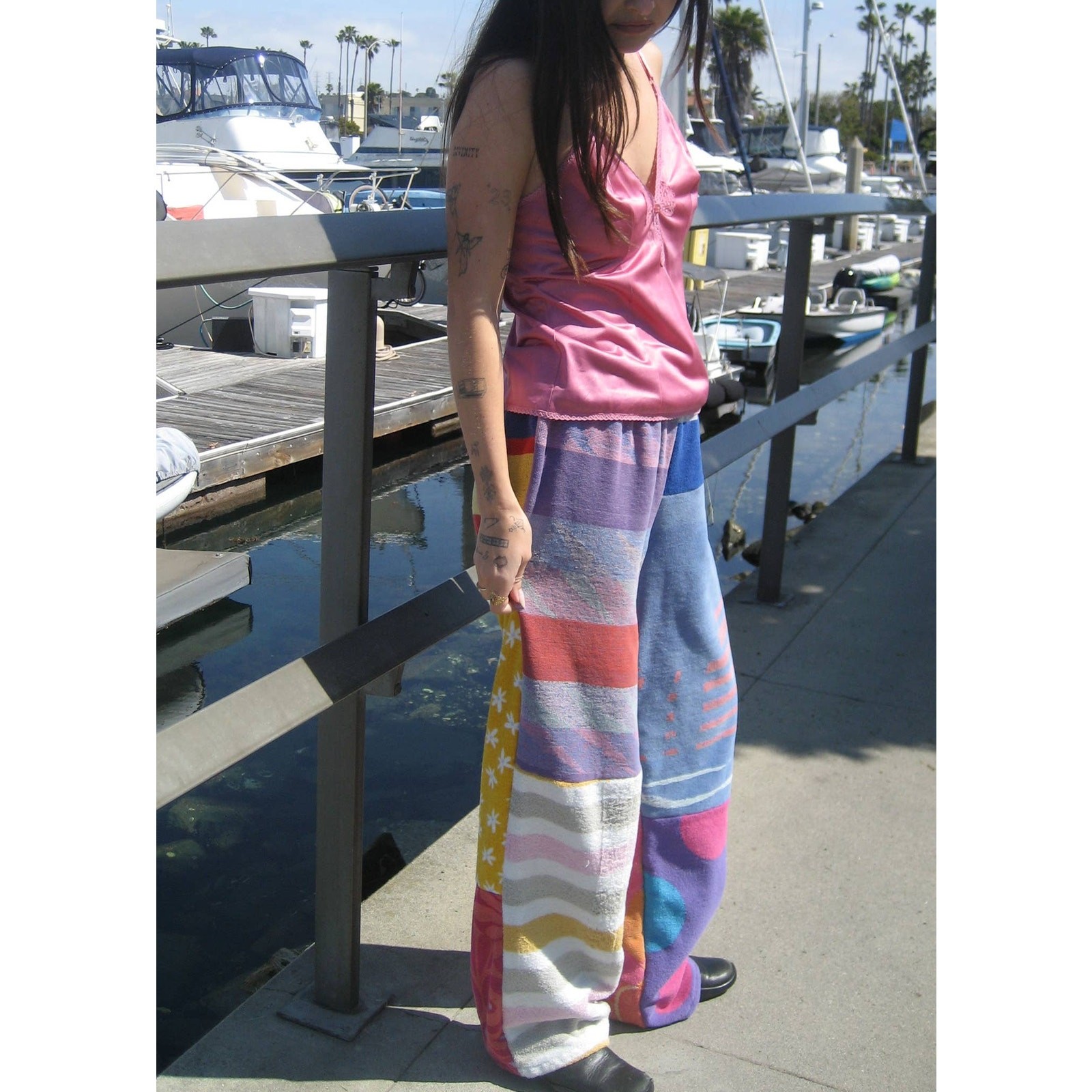 Upcycled Vintage Patchwork Pant - image 3