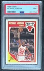 1989 FLEER MICHAEL JORDAN #21 PSA 9 MINT BULLS 4TH YEAR ICONIC CARD NEW PSA CASE