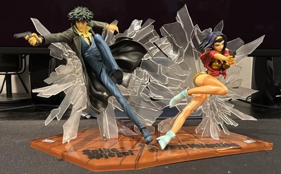 MegaHouse Cowboy Bebop SpikeSpiegel & Faye Valentine figura combo (2019)