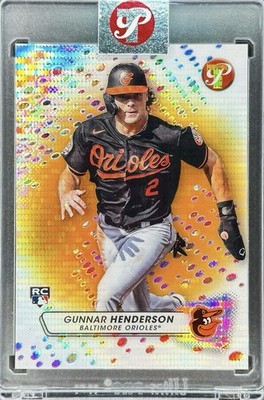 Gunnar Henderson 2023 Topps Pristine Orange /25 Refractor Rookie RC Sealed
