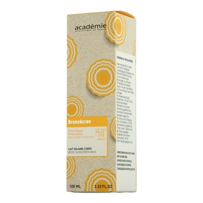 Académie Bronzécran - Lait Solaire Corps SPF50+ 100ml