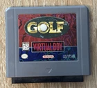 Golf Nintendo Virtual Boy Game Cartridge 1995