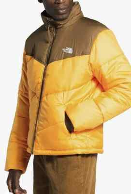 The North Face Men's Saikuru Jacket Summit Gold/ Utility Brown (Small)  $229