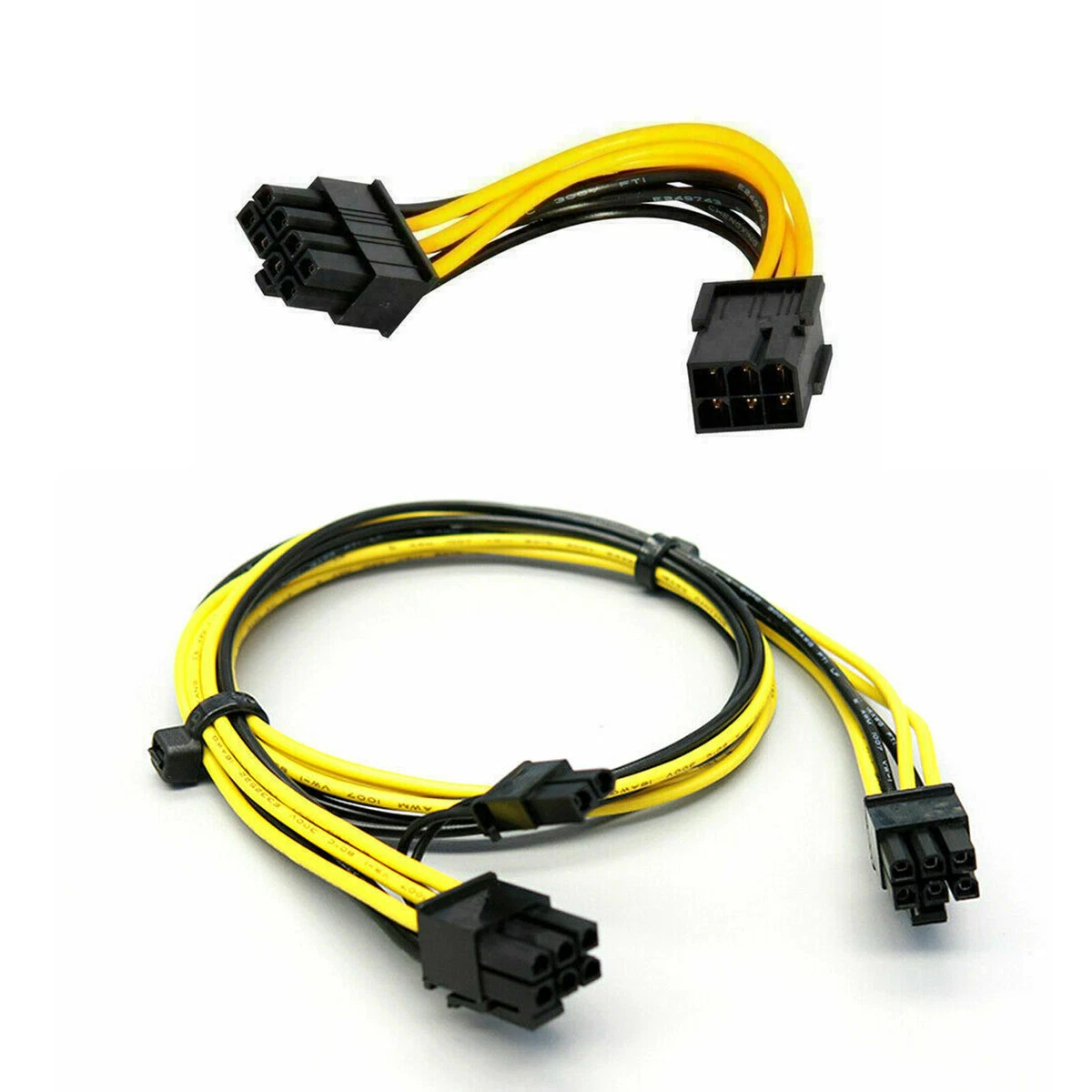 PCI E Graphics Card Cable GPU 6 pin to 8 Pin 6 2 PCI Express Power Lot