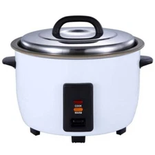 Prepline ERC60X, Electric Rice Cooker With Removable Lid - 60 Cup Cooked Rice