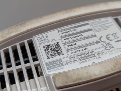 NETGEAR Orbi Satellite RBS760 WiFi 6 tri-band add-on 11AX AX5400 mesh READ DESCR - Picture 14 of 14