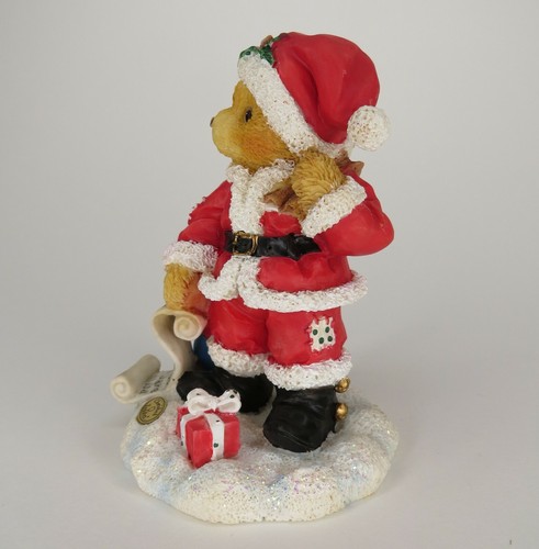 Statuina Babbo Natale orsacchiotto di Natale Nickolas 1995 cari orsacchiotti 141100 - Foto 4 di 8