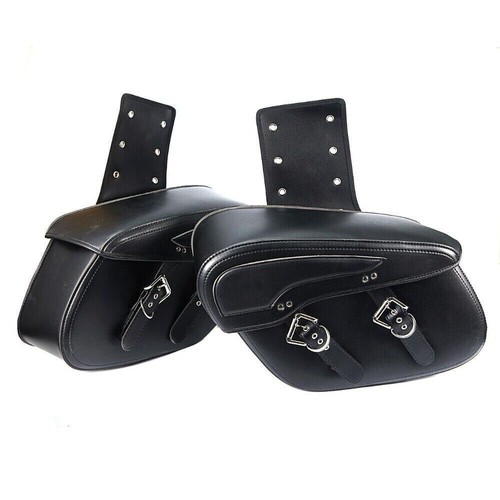 Bolsas de silla de montar alforja equipaje para Honda VTX 1800 N 1800R VTX1800C VTX 1300 1300C - Imagen 11 de 12