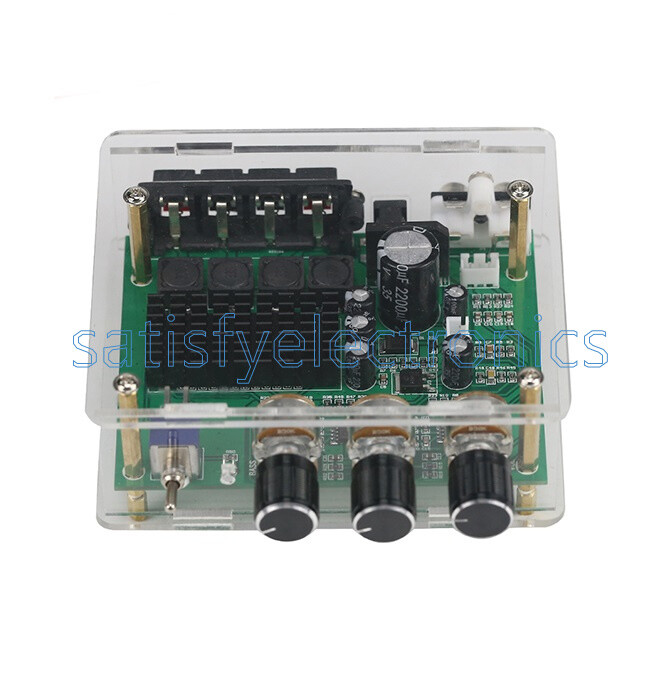 80WX2 TPA3116D2 Stereo Amplifier Audio Board Digital Amp Sound Preamplifier Tone