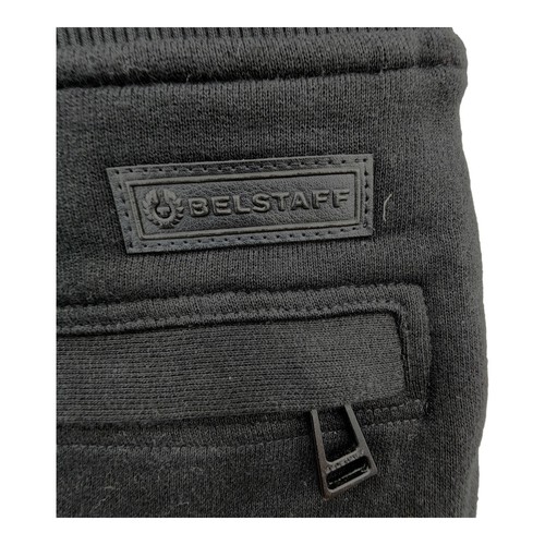 BELSTAFF Mens Sz SMALL Blackwater Tapered Moto Sweatpants, Black - Picture 10 of 21