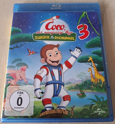BLU-RAY - COCO, DER NEUGIERIGE AFFE 3 - ZURÜCK IN DEN DSCHUNGEL