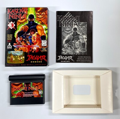 KASUMI NINJA - Atari Jaguar 64 Bit - 1994 - Atari Games - CIB