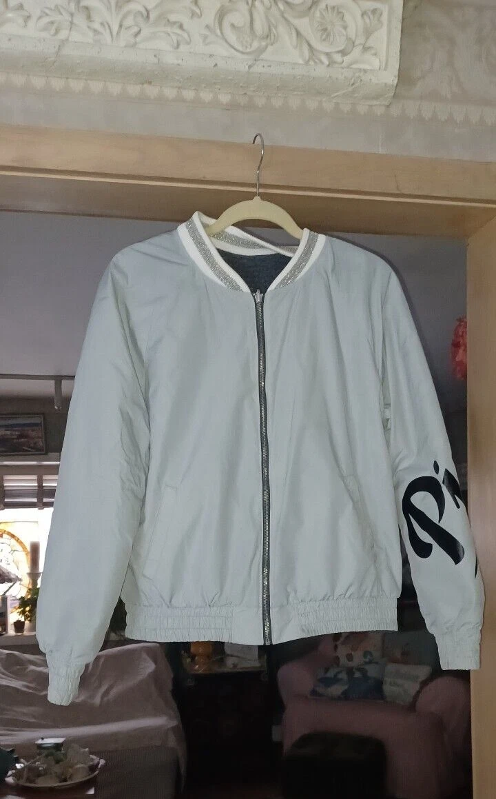 UNDERCOVER Giacca cappotto reversibile Victoria's Secret grigio nylon pile Med