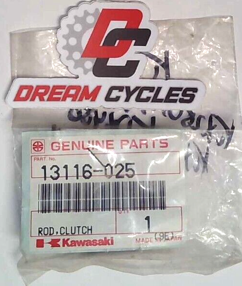 74 Kawasaki Kx250 KX 250 OEM Push Rod Clutch Shaft Rack Release for