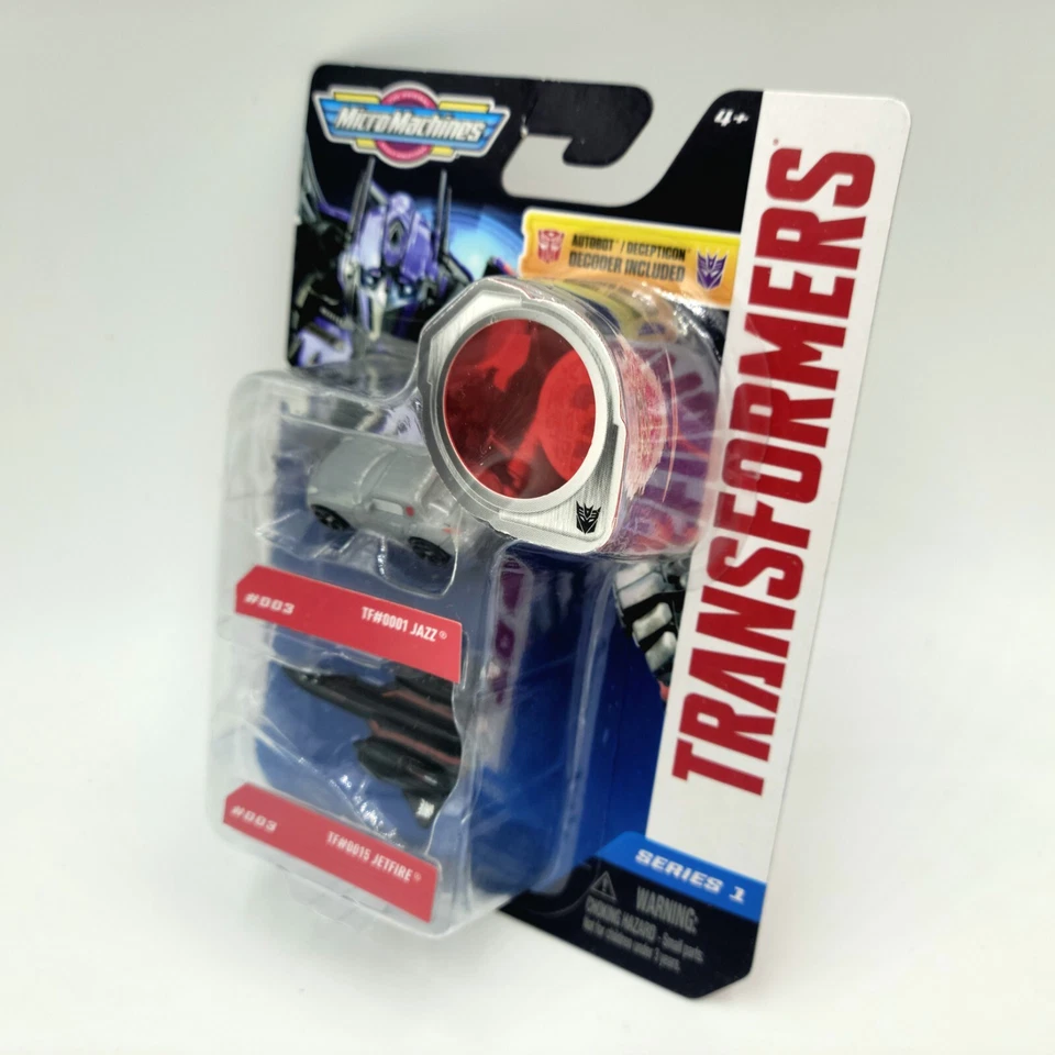 Micro Máquinas Transformers Serie 1 #003 TF#001 JAZZ #0015 JETFIRE Decodificar Secreto Foto 3 de 4