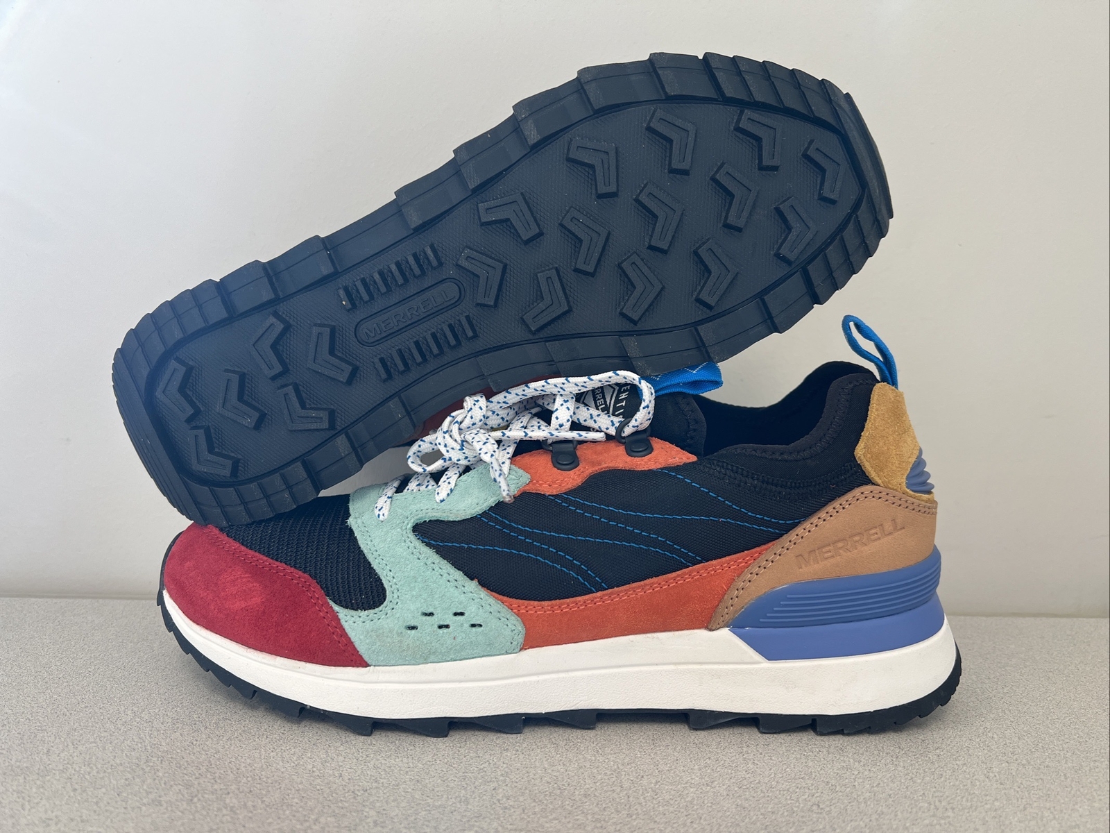 Merrell "SNEAKER ALPINE 83 RECRAFT" scarpe da uomo taglia 9 causali escursioni a piedi