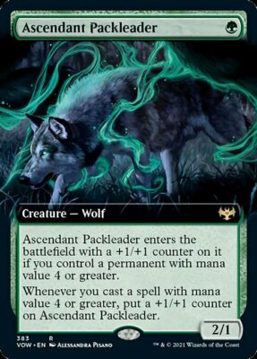 MTG ASCENDANT PACKLEADER FOIL EXC - CAPOBRANCO DOMINANTE - VOW X EN - MAGIC