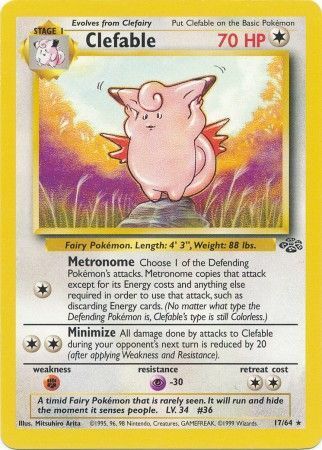 Vintage Pokémon Jungle Unlimited WOTC - Pick Your Card - Complete Your Set - Picture 18 of 65