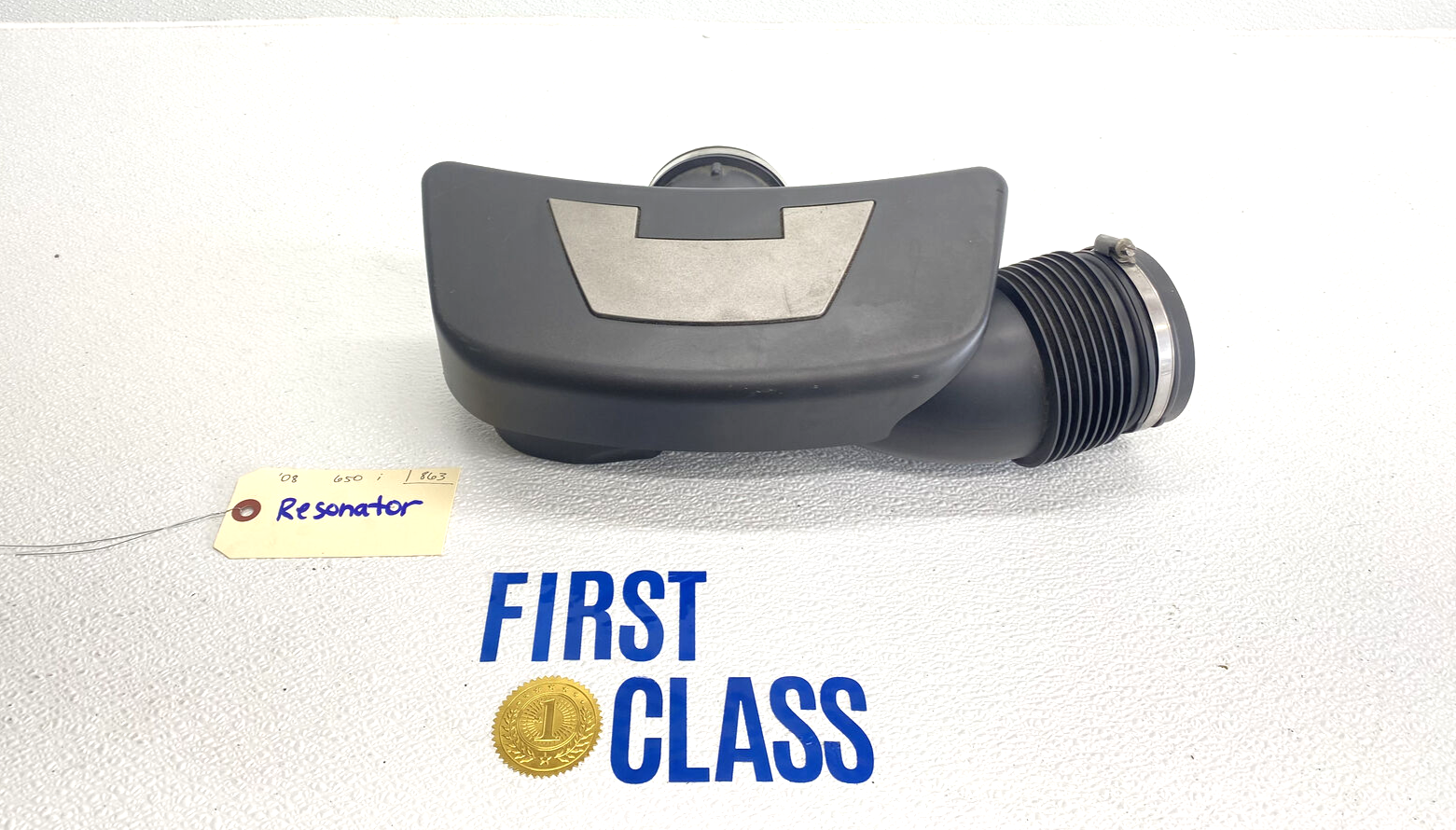 04-10 BMW 650I ENGINE AIR INTAKE RESONATOR TUBE OEM