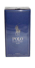 Polo Blue by Ralph Lauren Parfum 1.36 oz / 40 ml Spray for Men New in Box