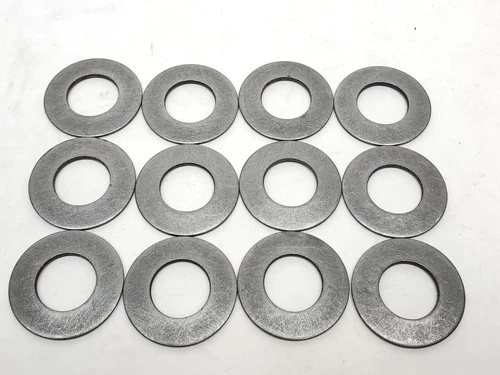 12 Pack - Belleville Disc Spring Washers Steel 1" ID x 2" OD x 0.097" Thick (HR)