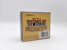 INSTANT-UP Curtain Rod Holder by Jobar's Set of 4 Covers 2 Doors or Windows   34