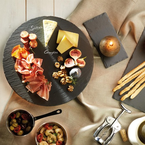 KitchenCraft Artesá Slate Lazy Susan - Imagen 3 de 4