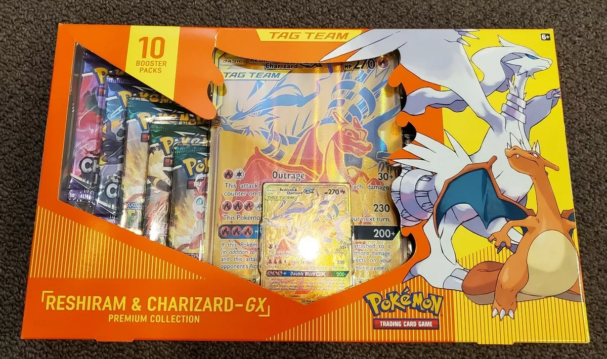 Box Reshiram e Charizard GX, Triple Destinos Ocultos e Torneio Draft dia 1  de Setembro, By Mr Fox Game House